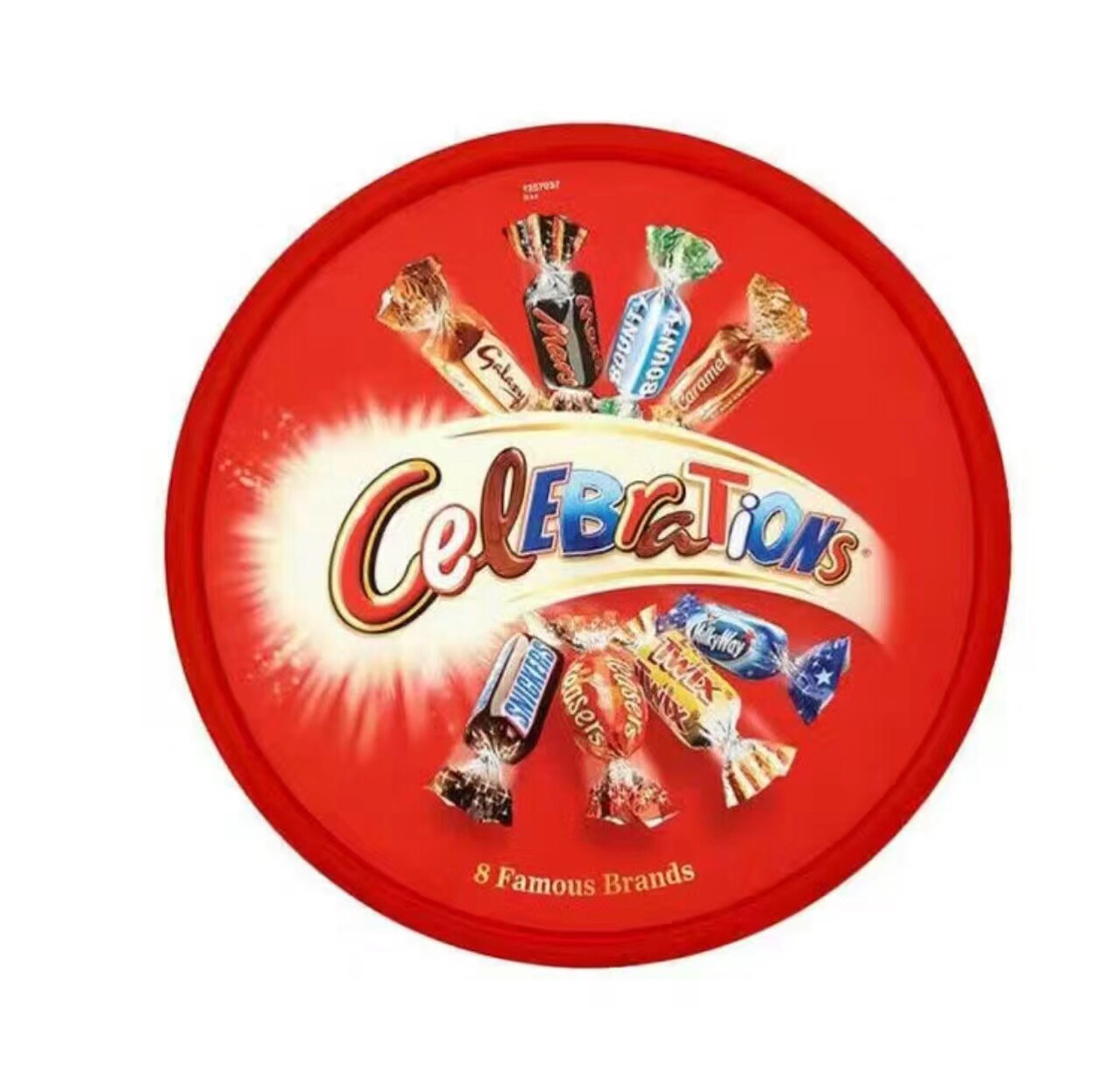 英国进口mars玛氏巧克力太妃糖750g圣诞年货礼盒 1*8