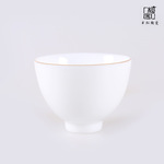 玉瓷杯德化羊脂白瓷茶具个人品茗杯主人大杯子陶瓷小单杯功夫茶杯