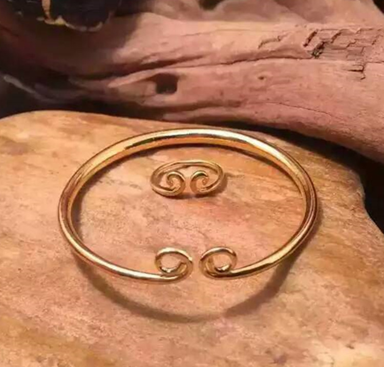 黄铜抛光金箍咒开口紧箍咒头饰头箍手镯发饰发箍金箍咒至尊宝紧箍