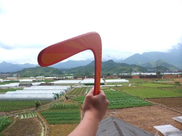 厂家直销回旋镖 飞去来器 回力镖 回力标 v字镖 户外运动装备