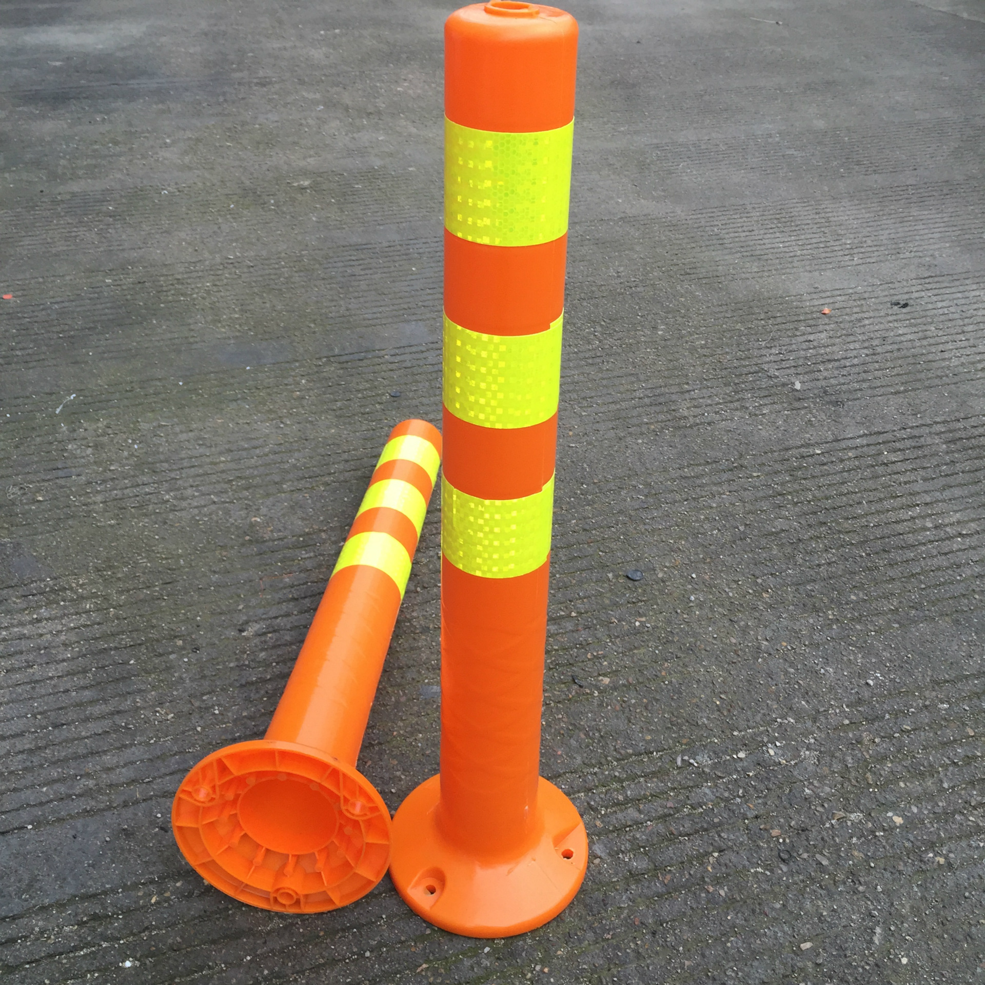 【厂家直销】75cmpe警示标志警示柱 -交通安全标志