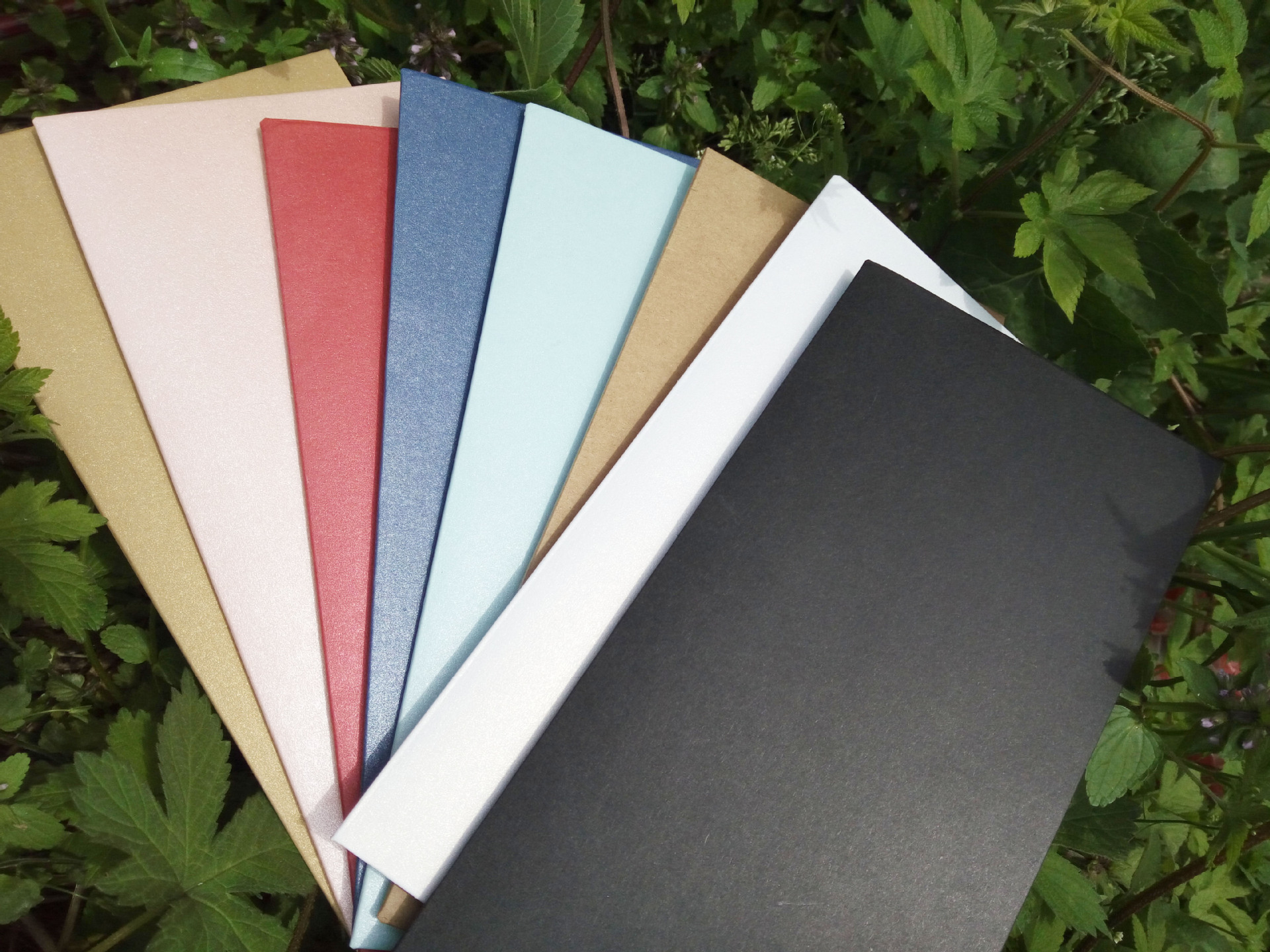 批发高档特种纸商务信封 文艺复古简约彩色空白5号西式信封定制