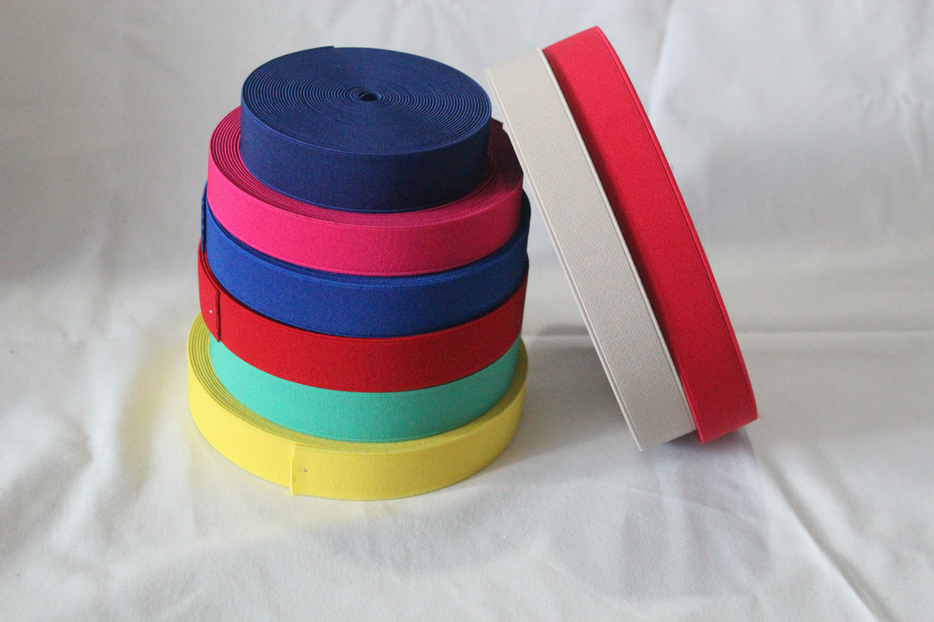 厂家直销 涤纶松紧带 宽 彩色高弹松紧带 辅料弹力松紧批发定制