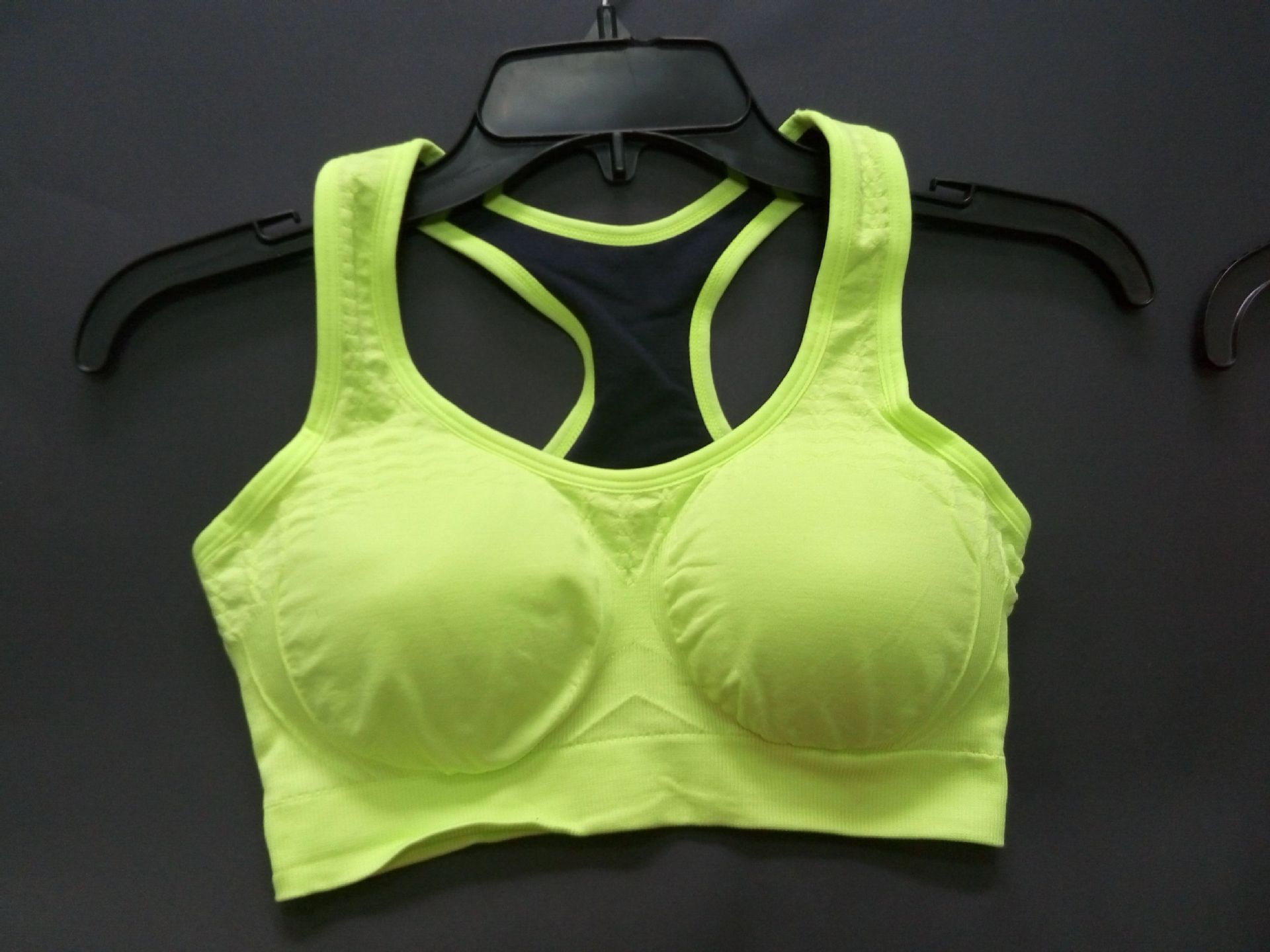 女 背心式运动文胸无钢圈聚拢瑜伽内衣 防震调整型文胸 胸罩文胸