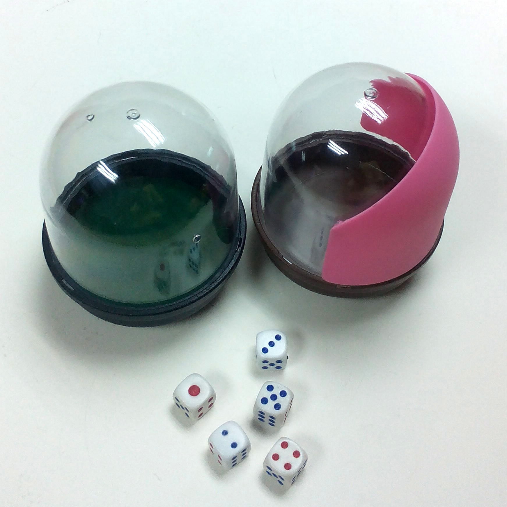 批发新奇手摇大话骰盅,啤酒促销礼品(半盖)