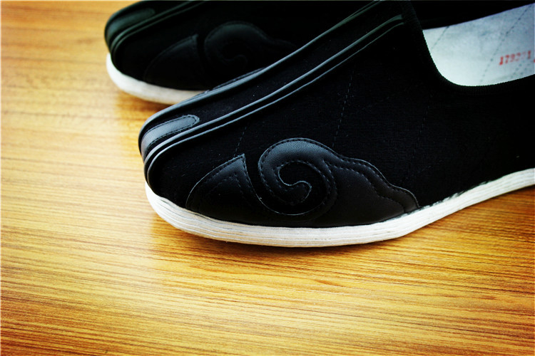 老北京手工布单鞋男千层底牛鼻子洒鞋透气低