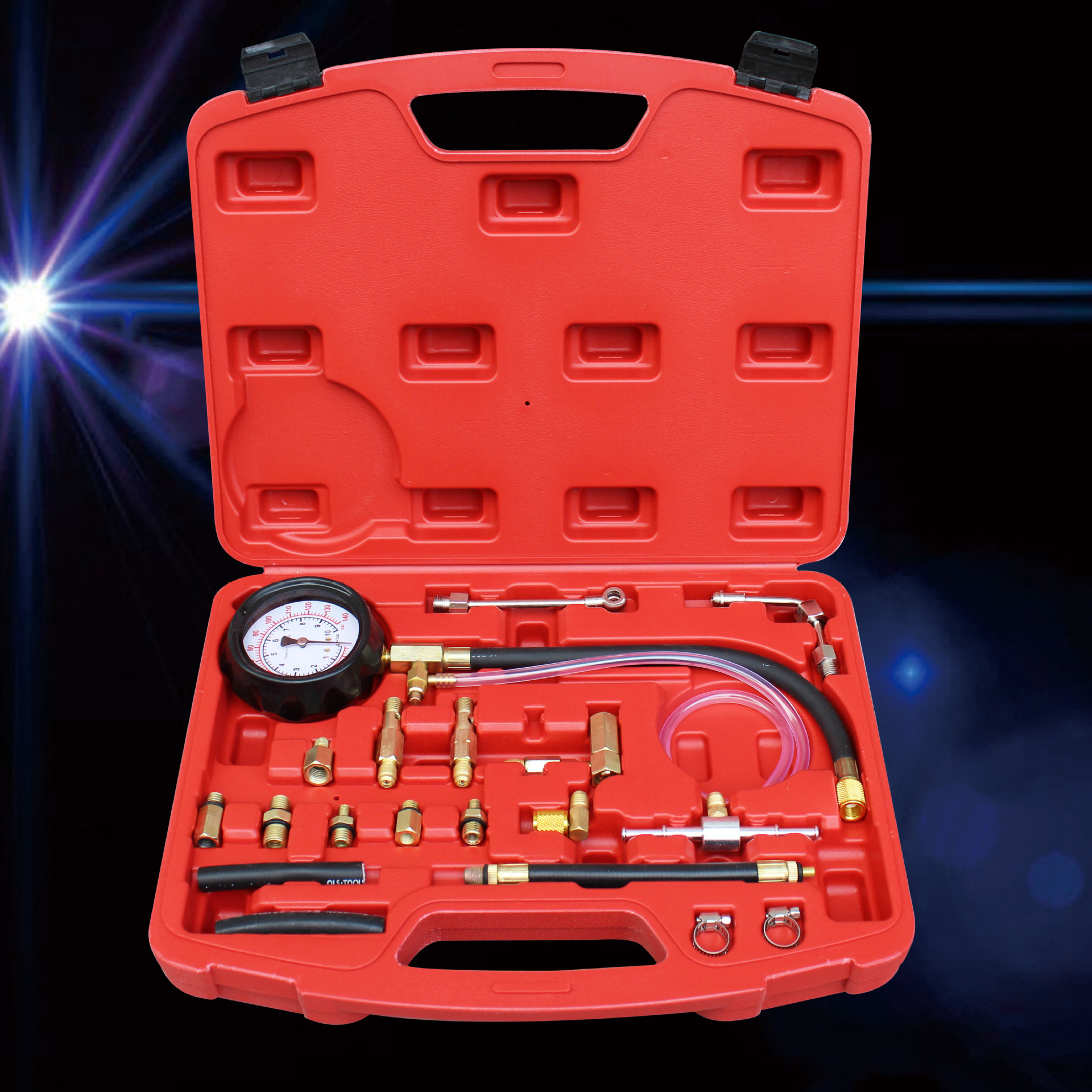 汽车燃油压力表/油压表/电喷压力表/汽油压力表tu-114燃油压力表