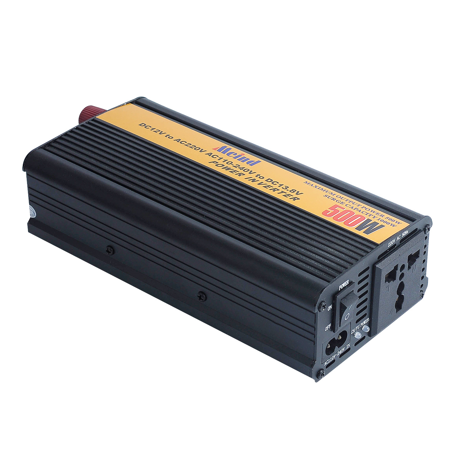 逆变器修正弦波12v220v500w带充电功能的帮电瓶反充电源