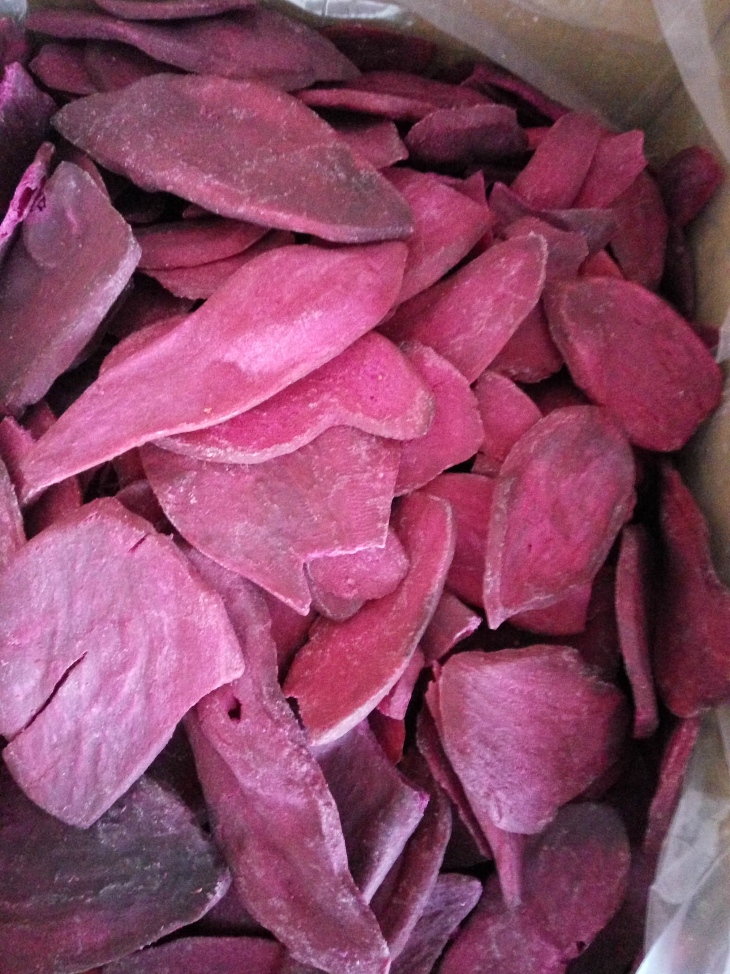 香酥紫薯片10斤地瓜干香脆薯片薯条 紫心地瓜油炸片红薯条红薯干