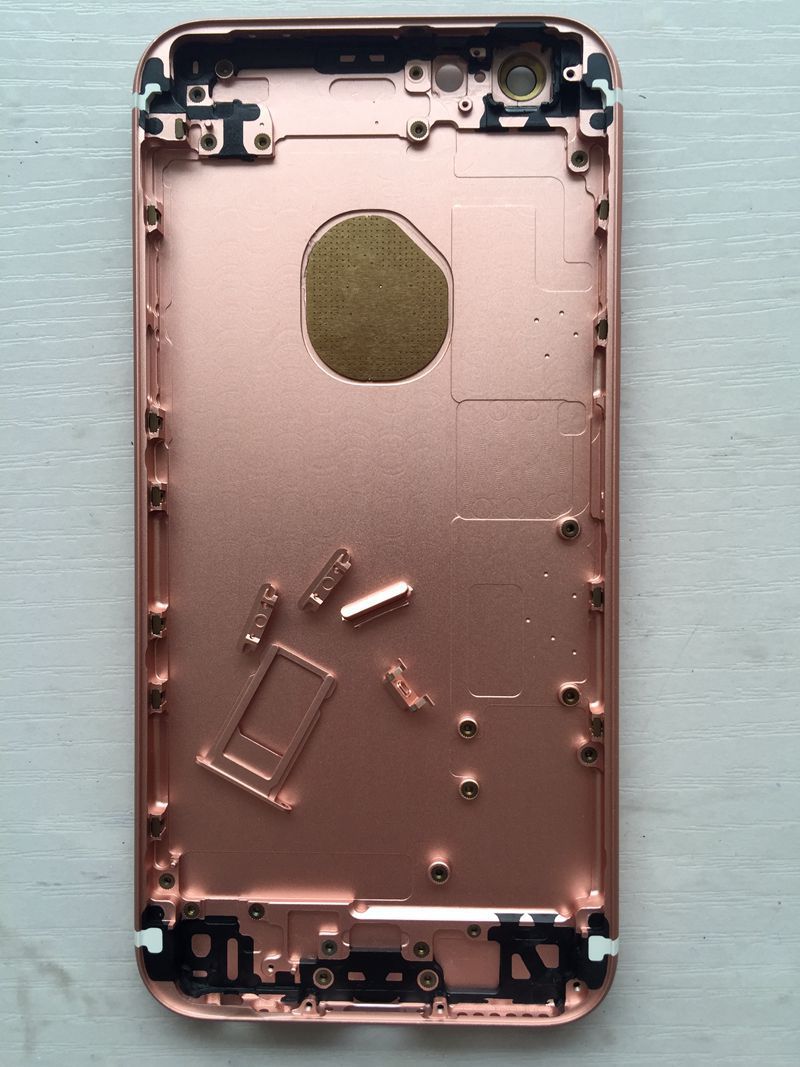 适用于苹果6s手机中框后壳带s金灰白玫瑰金有货6s后盖后壳