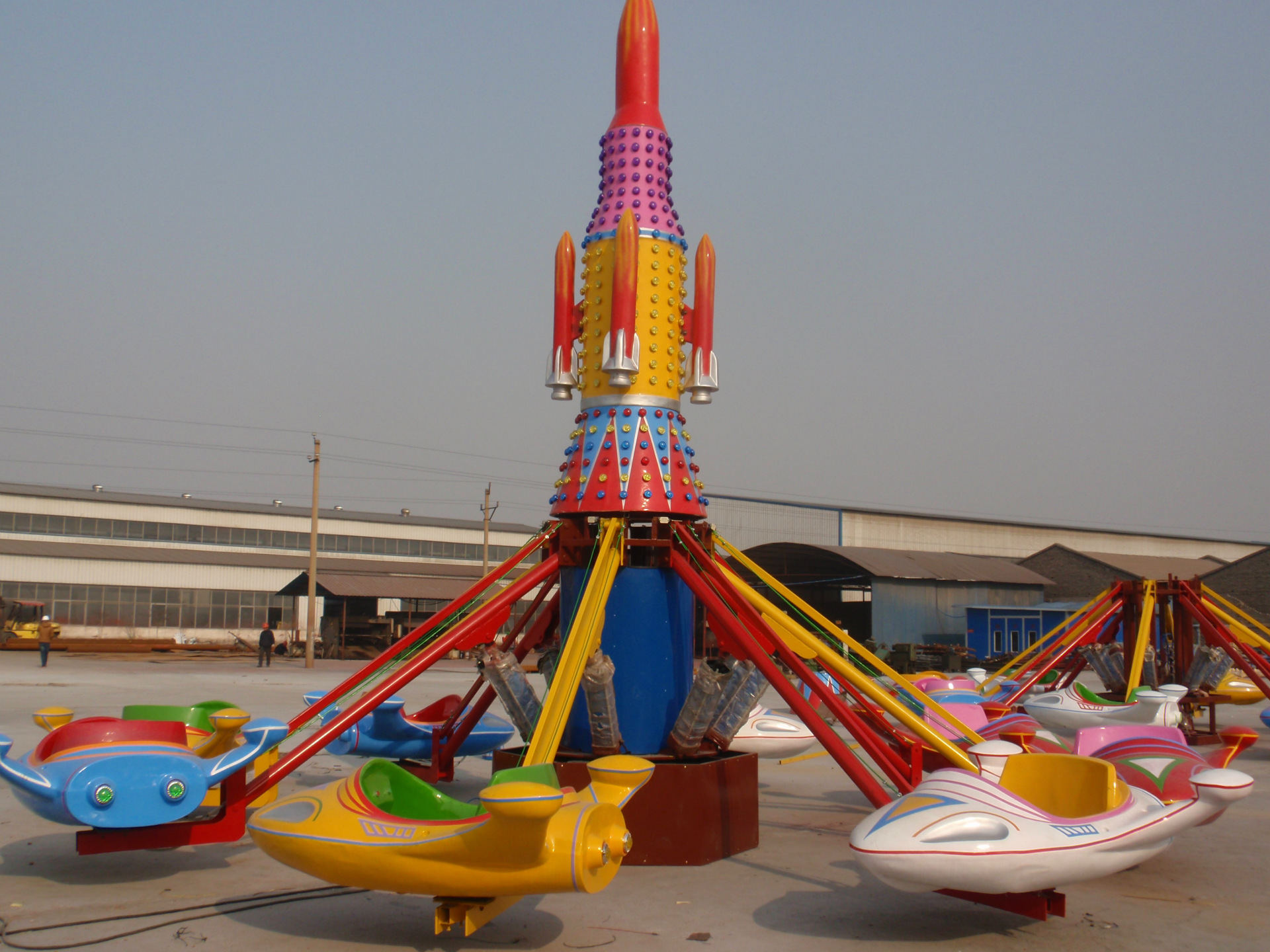 自控飞机 旋转飞机 升降飞机 厂家直销 小型儿童游乐设备