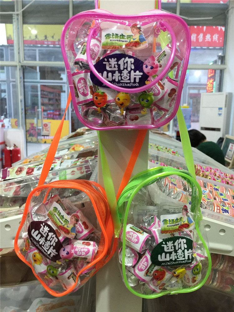 国丰儿童背包山楂 150g蜜语庄园迷你山楂片 儿童书包山楂零食山楂