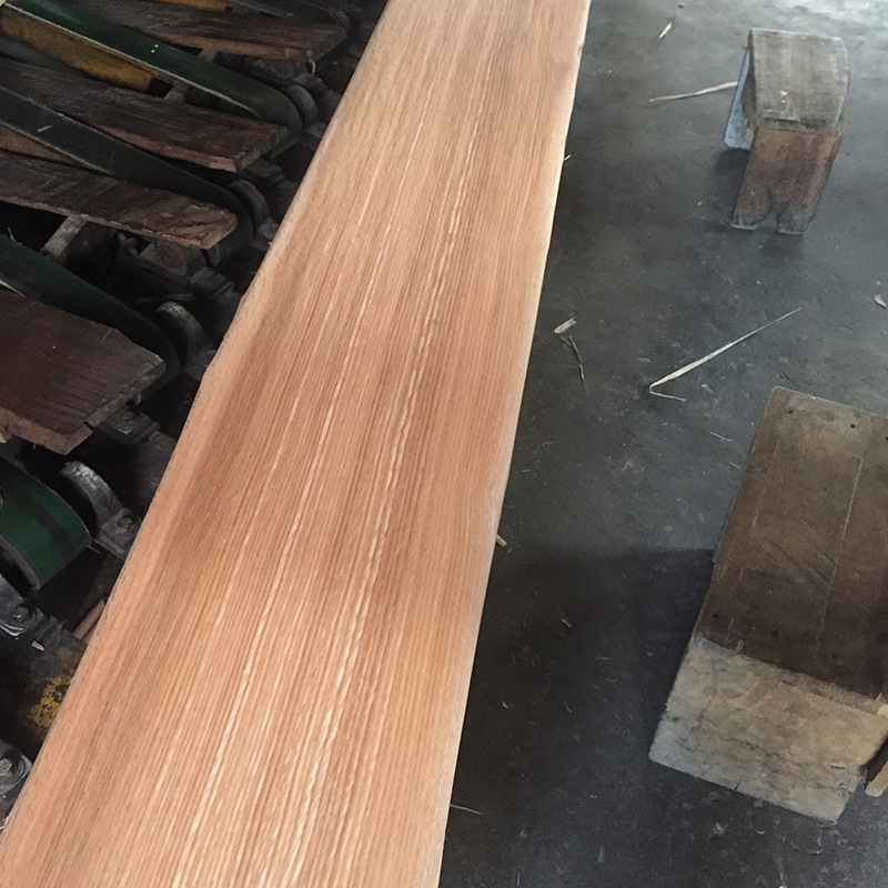 达森天然红橡直纹封面辅木 木板材 科技木装饰木皮 室内装修 直销