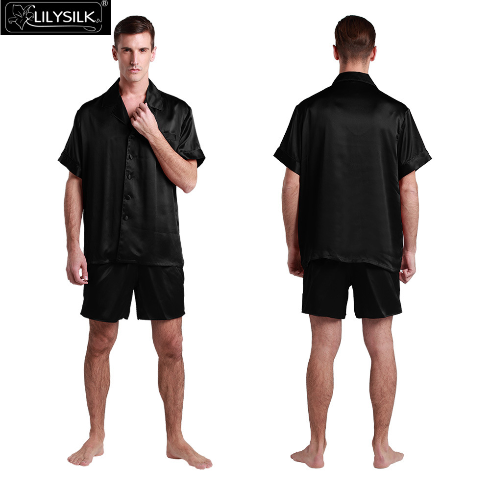 100% Silk Luxury Short Pajamas