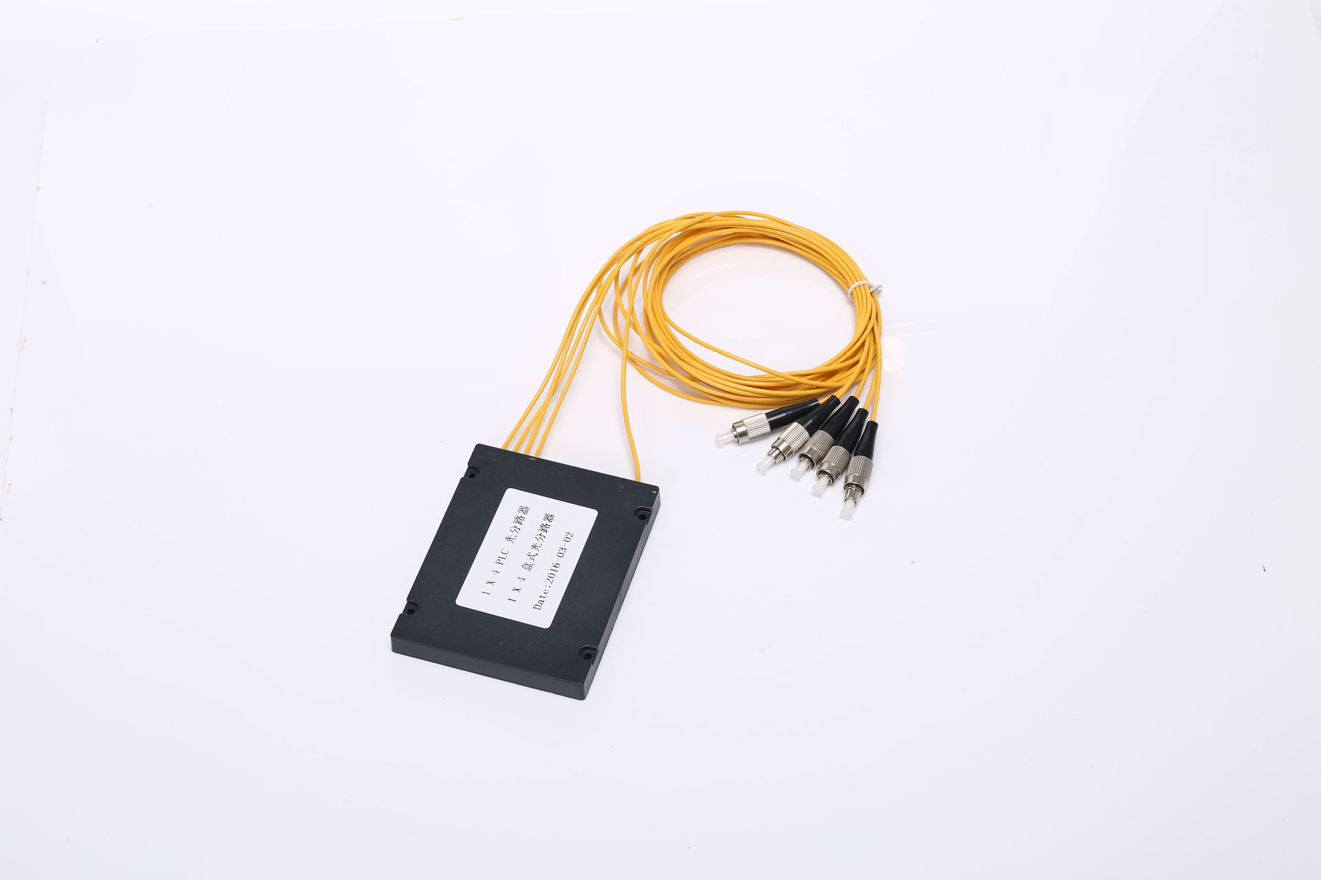 光分器_ 厂家直销>plc光纤盒式分路器sc光纤分路