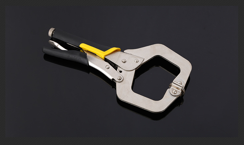 11寸活动头c型大力钳子夹钳 焊接固定夹手动钳子工具飞越大力钳