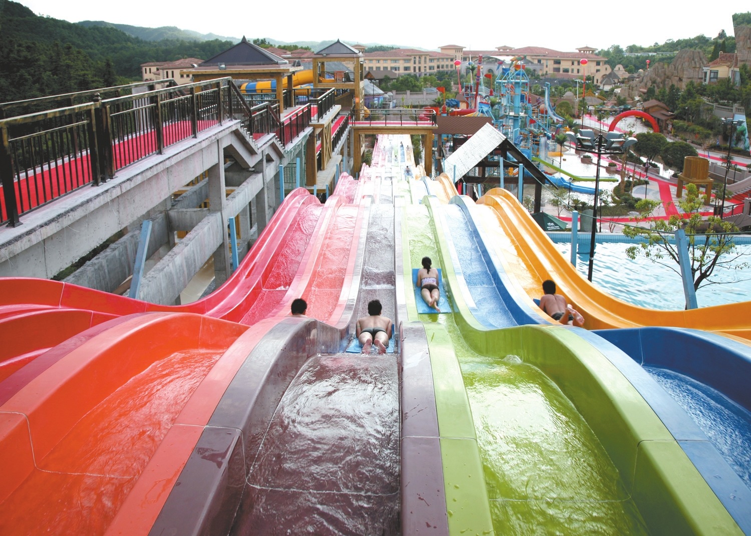 河北邢台水上乐园建造 环流漂流 环流河设备 水上游艺设施