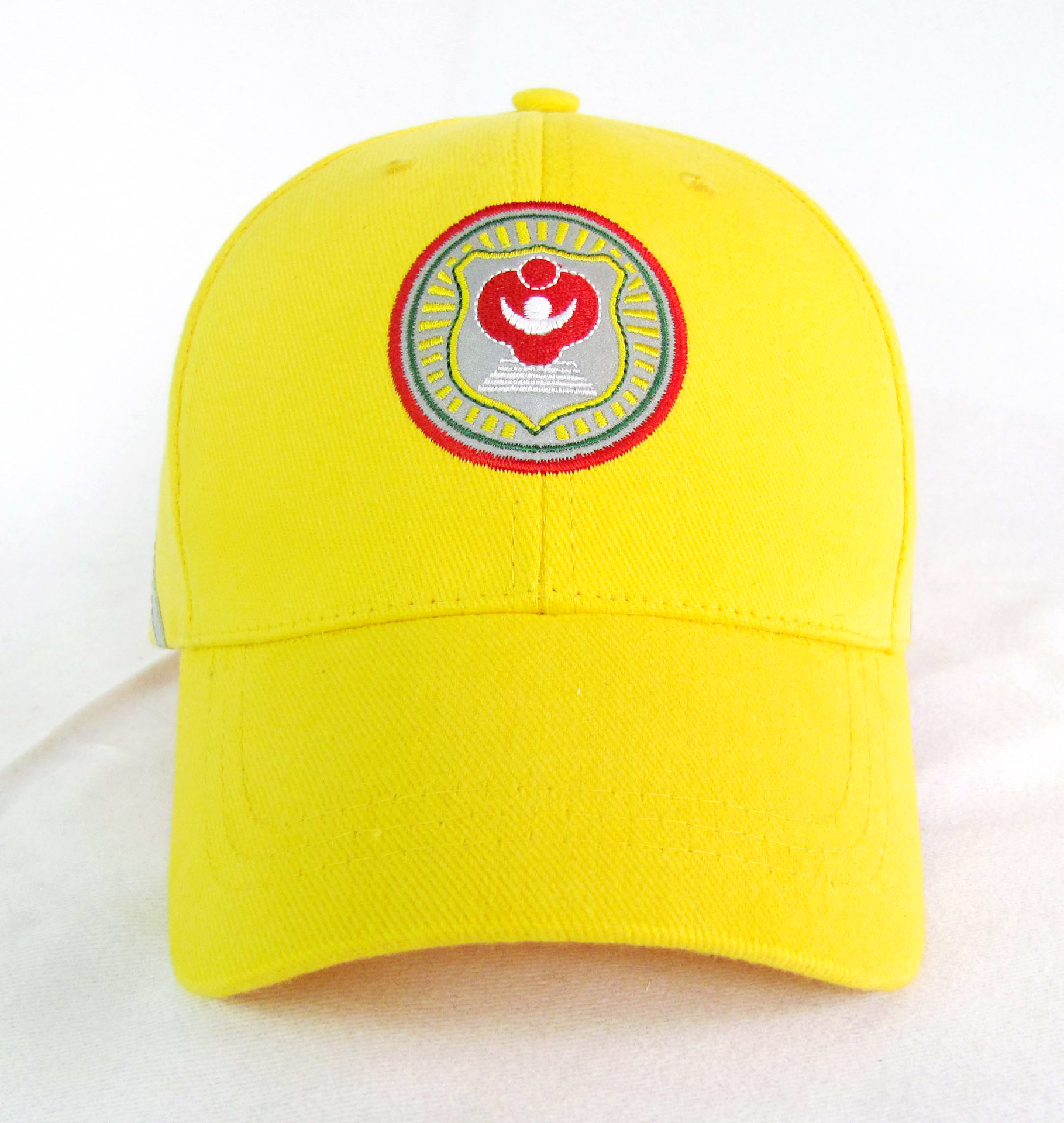 学生安全帽 学校学生帽子 荧光边安全学生帽 订制学生帽