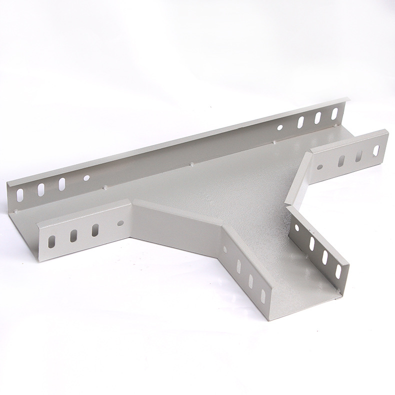 厂家直销 桥架水平三通 喷塑梯式桥架水平三通 量大从优