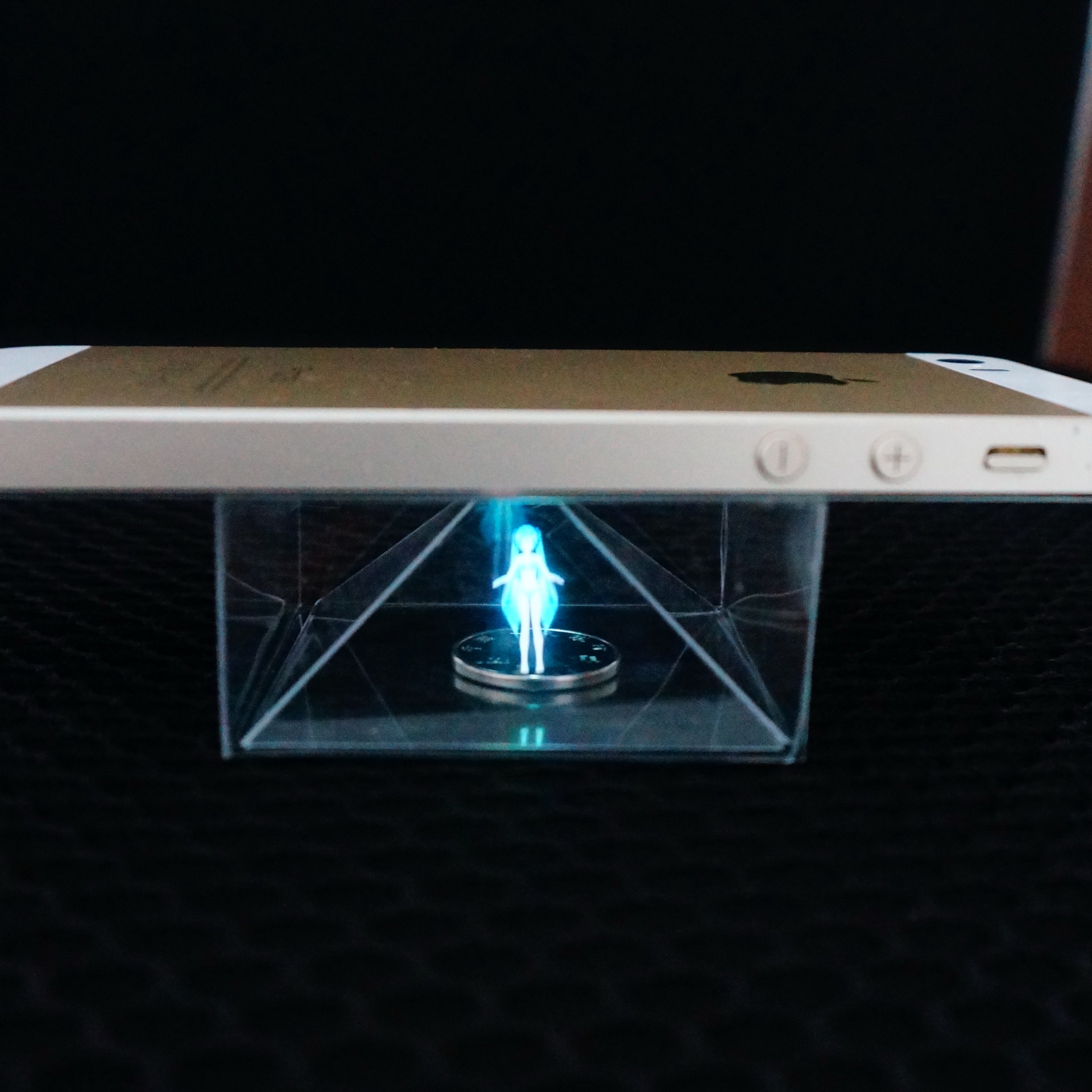 diy科技小制作 3d全息投影 科教材料 光学原理 然锐