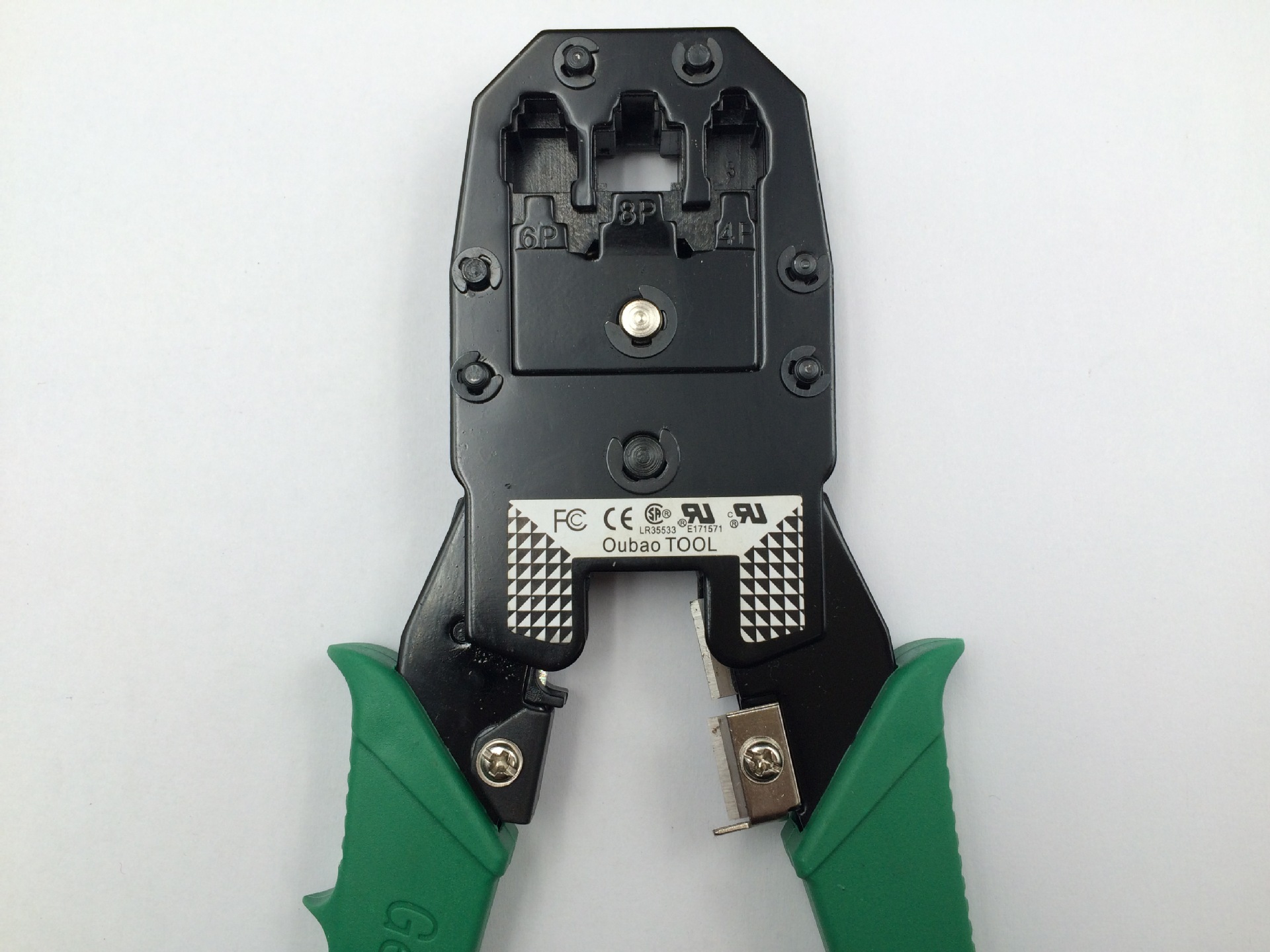 供应欧宝三用网络钳强力剥线钳 水晶头网线电话专用压线钳剪线钳