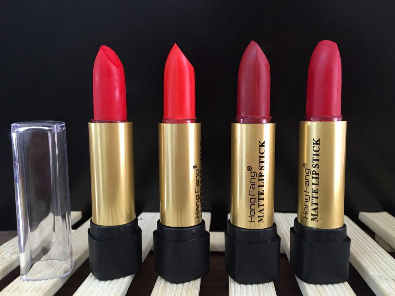 正品h129恒芳新款滋润保湿口红 雾面哑光丝绒口红 12色