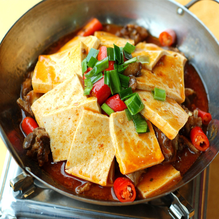 正品典发千页豆腐千叶豆腐400克 煎炒煮炸卤火锅煲汤凉拌 干锅