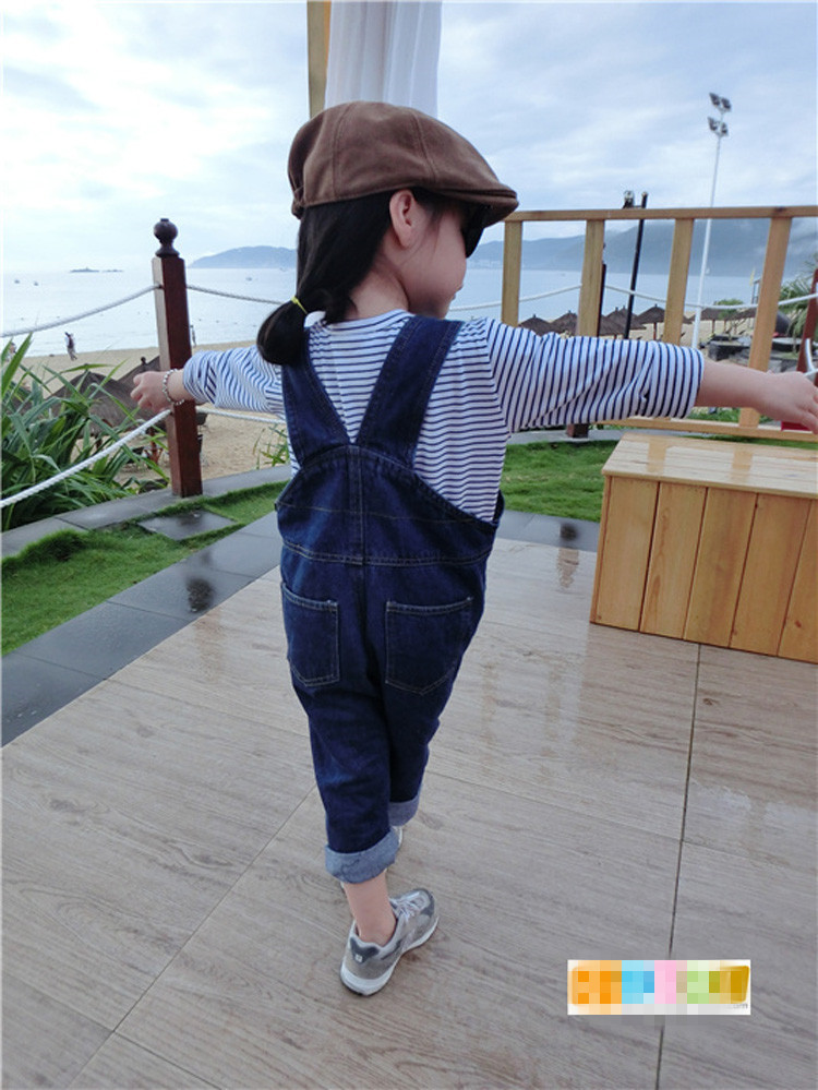 女童牛仔裤春秋2016新款童装韩版儿童小脚裤铅笔裤宝宝休闲裤子潮