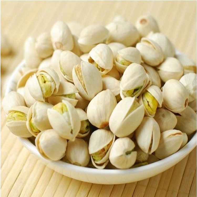 进一 休闲零食开心果白色大颗粒散装批发 190g/包