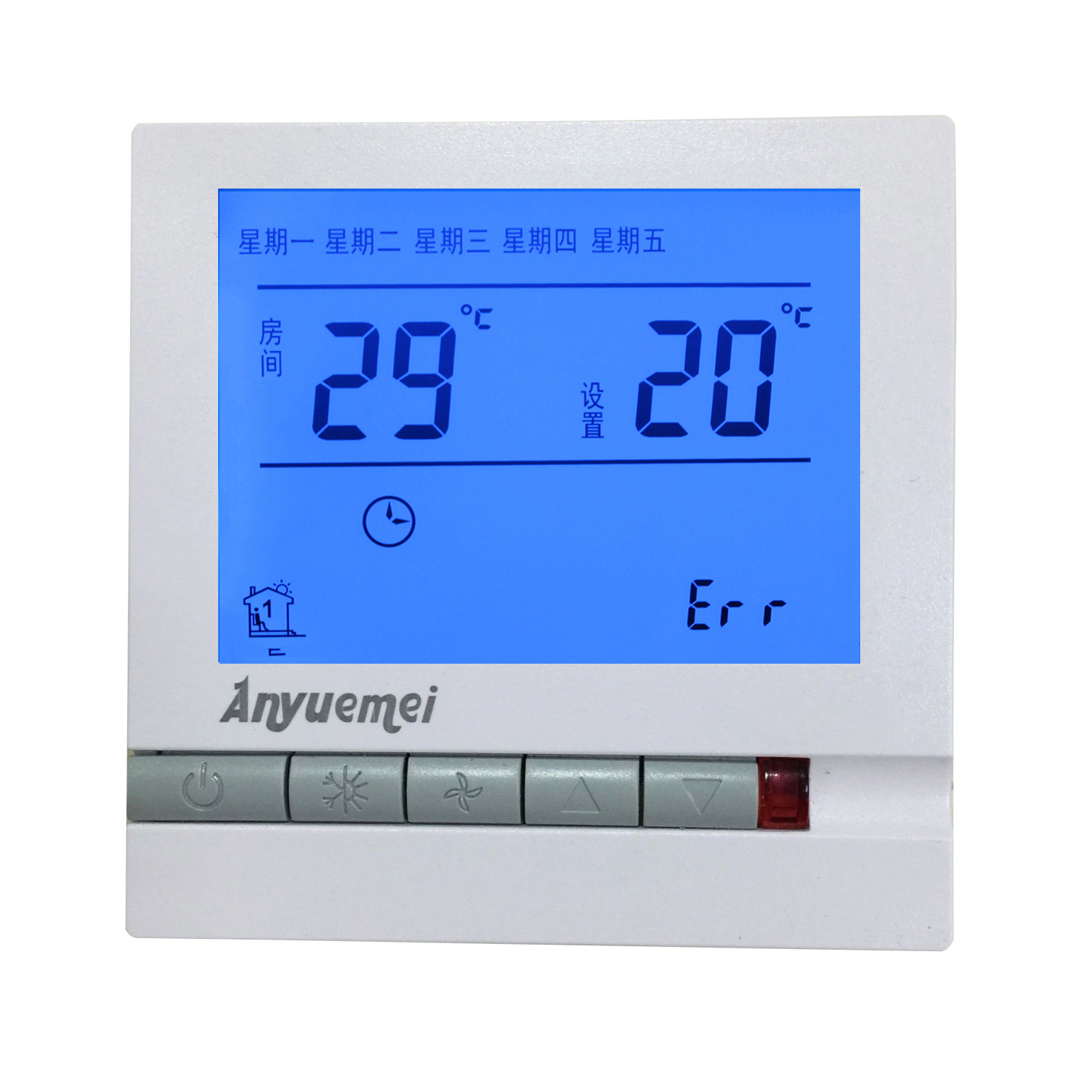 厂家直销新款温控器 电地暖温控器 采暖温控器面板 品质保证