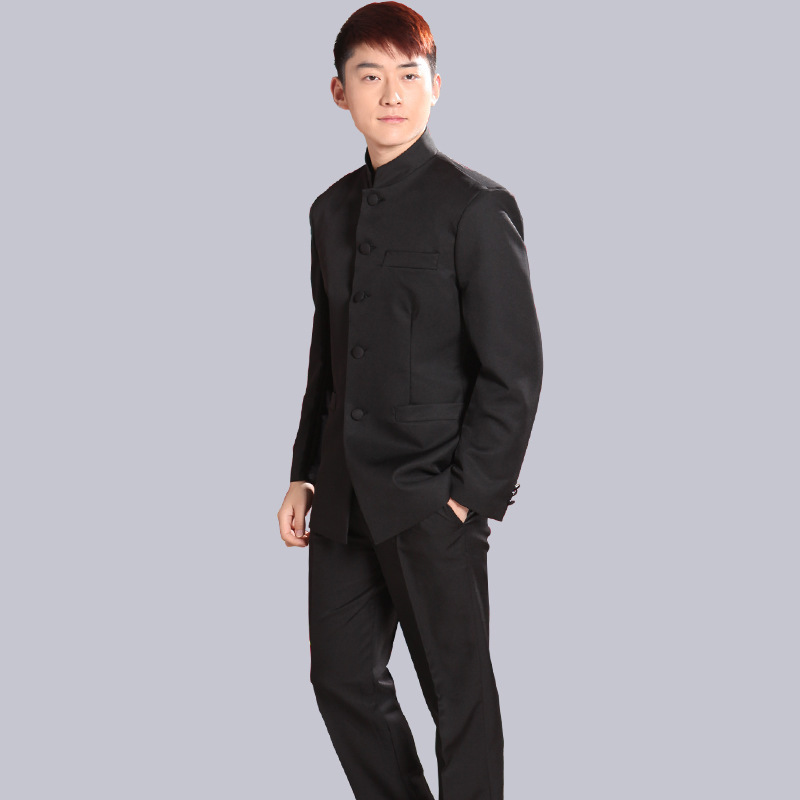 民国中山装男民国服装舞台表演五四青年装男民国学生装男女毕业服