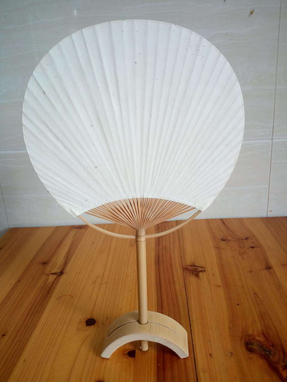 平扇架 全竹头青扇托 男女扇子团扇架扇座 扇撑超值特价折扇底座