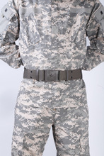 订做款 帆布战术腰带 科威特户外训练腰带 合金配件可定制LOGO