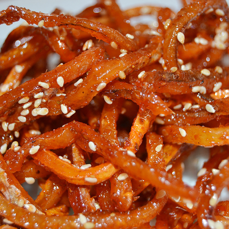 特产鳗鱼丝 深海水产海鲜零食休闲海鲜食品 12斤装超值北海海鲜