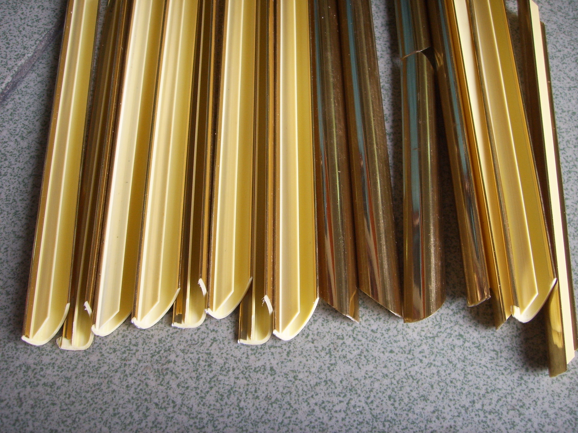 塑料挤出异型材 u型 kt板塑料边条 p