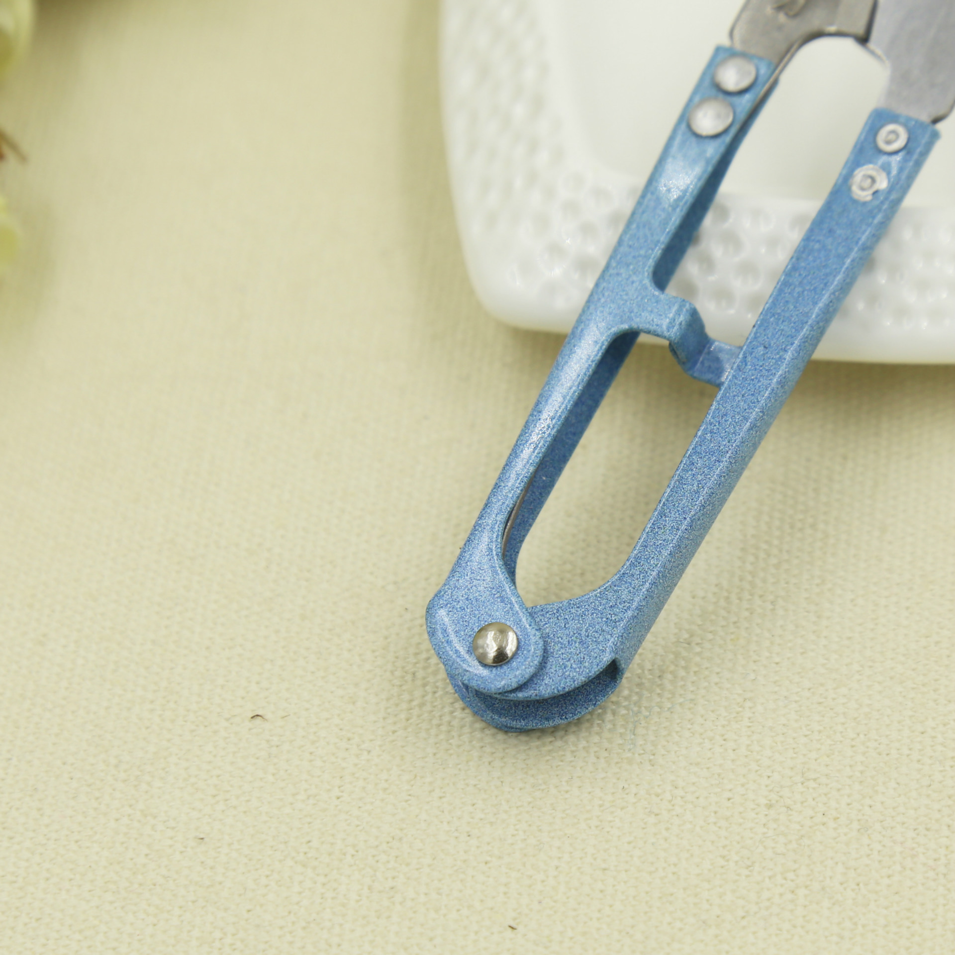 胡一刀纱剪不锈钢裁缝剪刀鱼线剪 批发纱剪 2元店货源