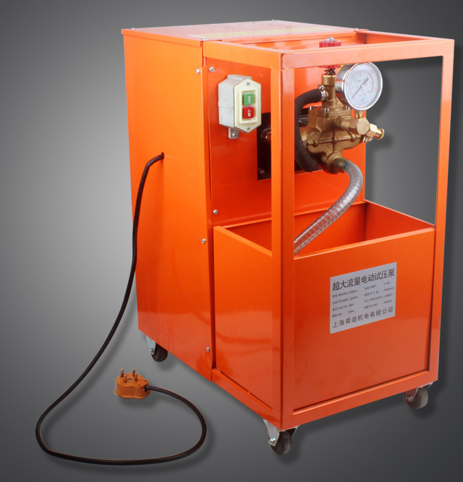 新品爆款超大流量电动试压泵 三缸电动打压泵 电动打压机包邮