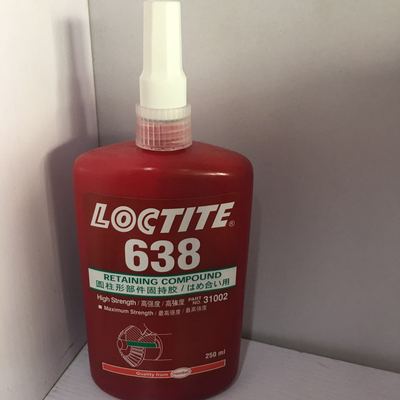 乐泰 乐泰638 乐泰圆柱固持胶 轴承防松密封厌氧剂 250ml
