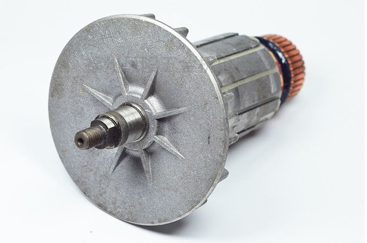 大艺电链锯电机转子8012 5012 6012 大电磨直磨机装机电链锯转子