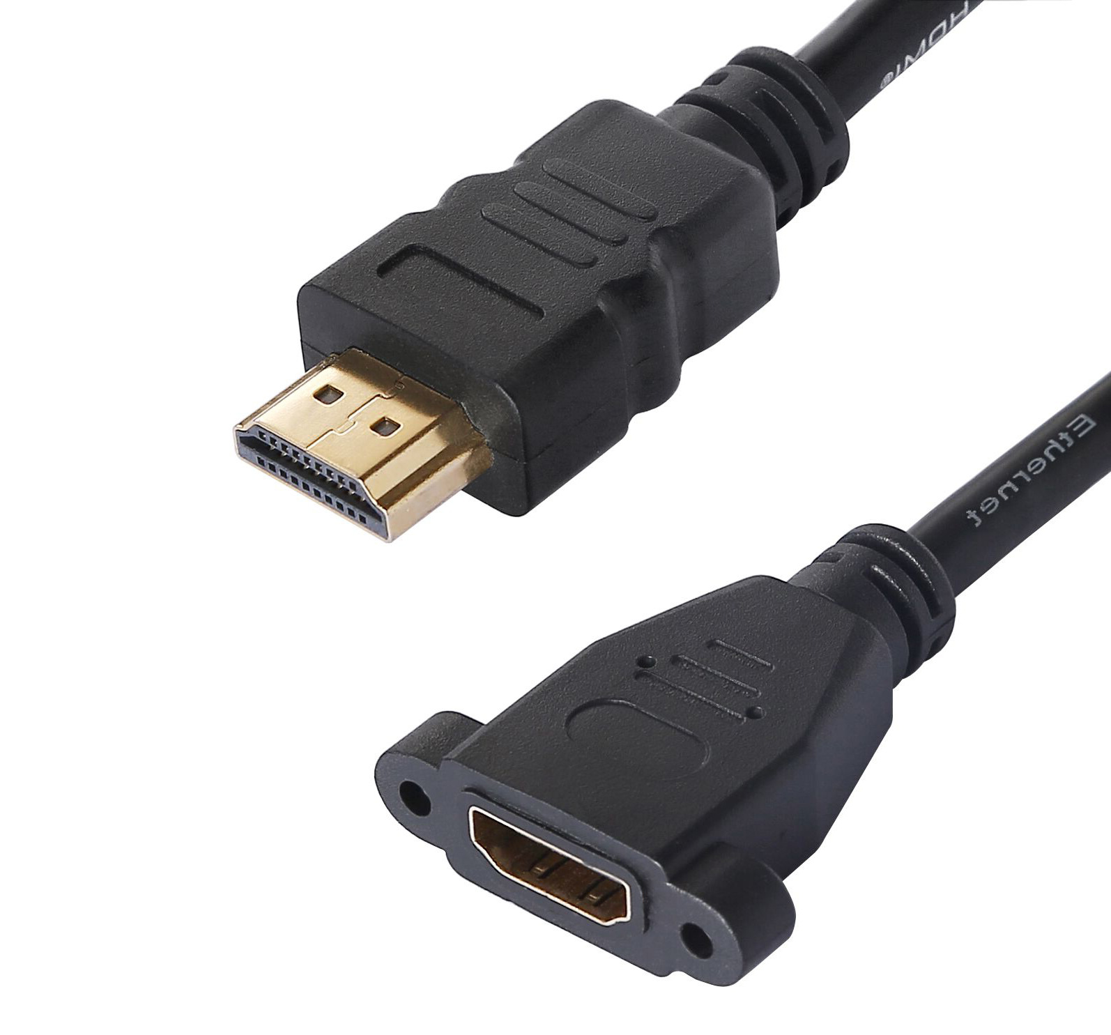 高清信号连接线_hdmi线 公对母高清线 延长线hdmi高清信号 1.4版 - 阿