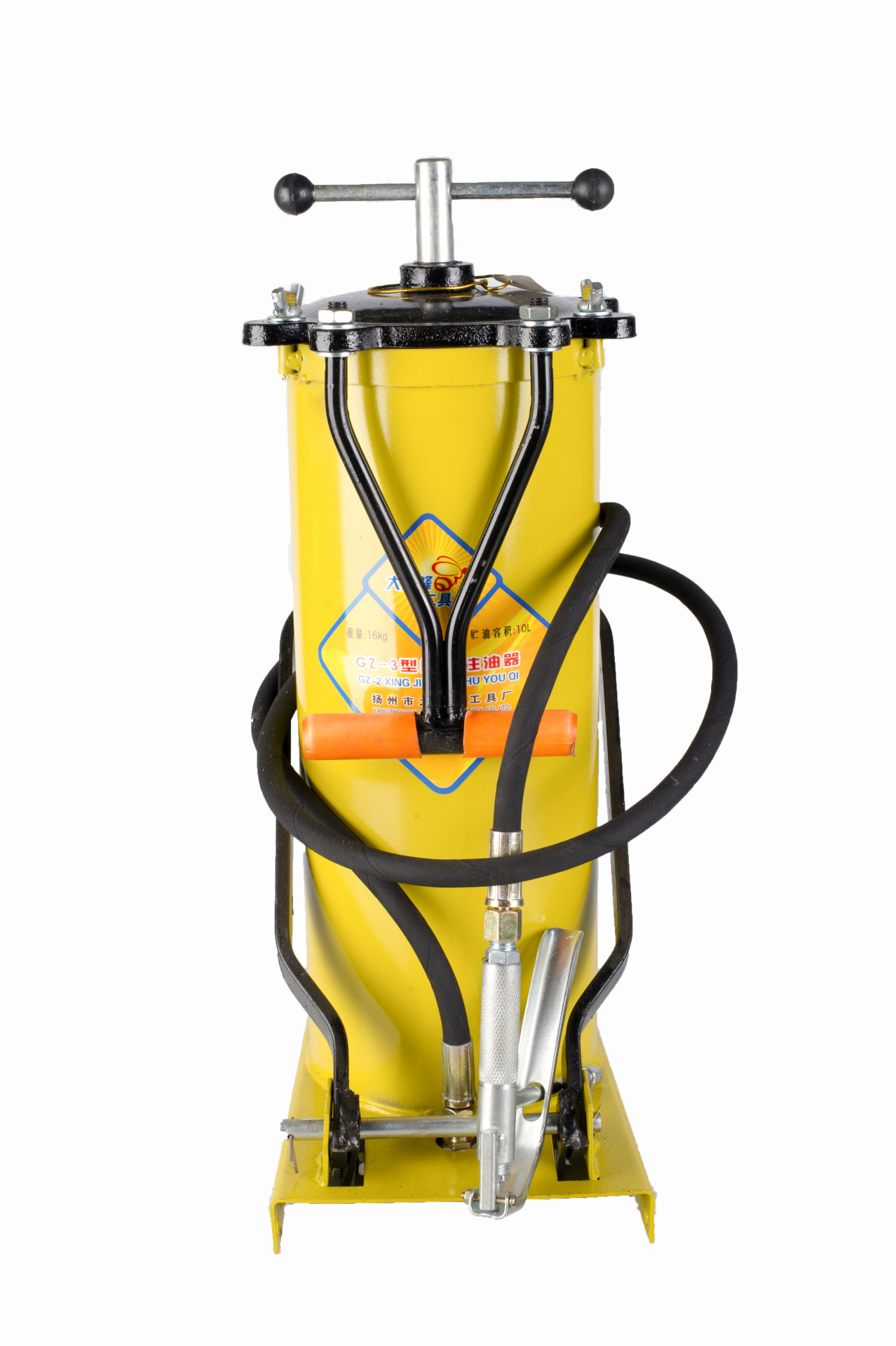 热销供应 10l脚踏黄油枪 注油器 脚踏高压注油机