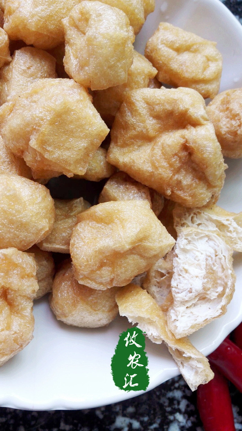 湖南攸县特产油豆腐 豆腐泡 豆类制品 油炸豆腐 豆干制品火锅食材