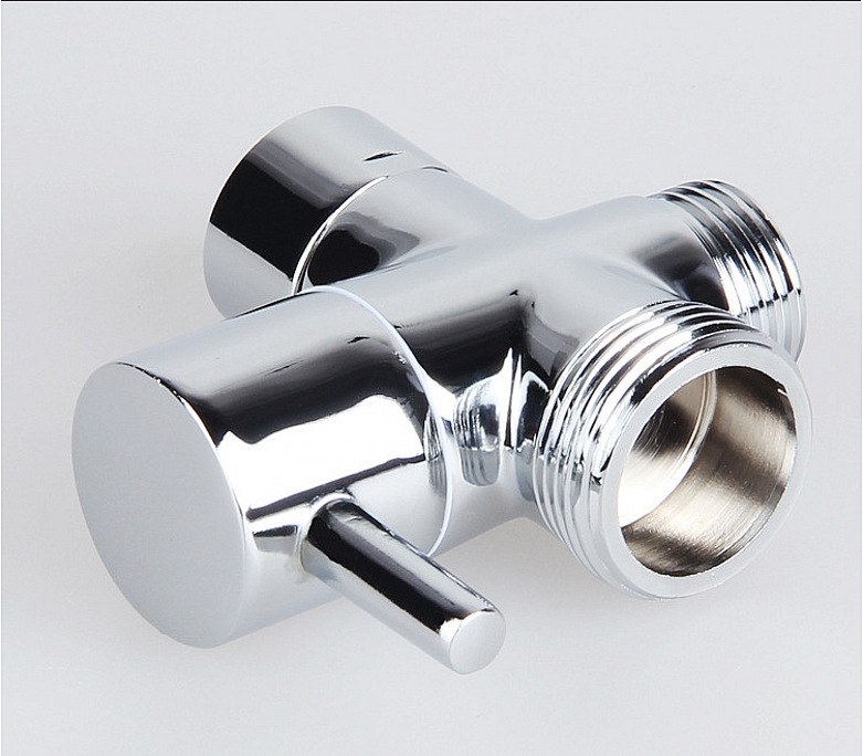 厂家直销 淋浴花洒分水器 全铜快开分水器 170克转换阀 淋浴配件