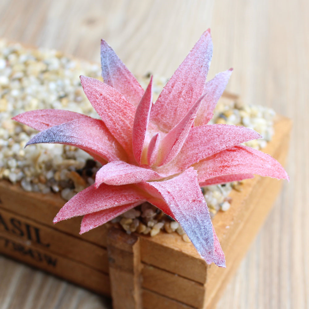 仿真多肉植物小嘴芦荟 diy创意配件插花小绿植仿真花义乌仿真植物