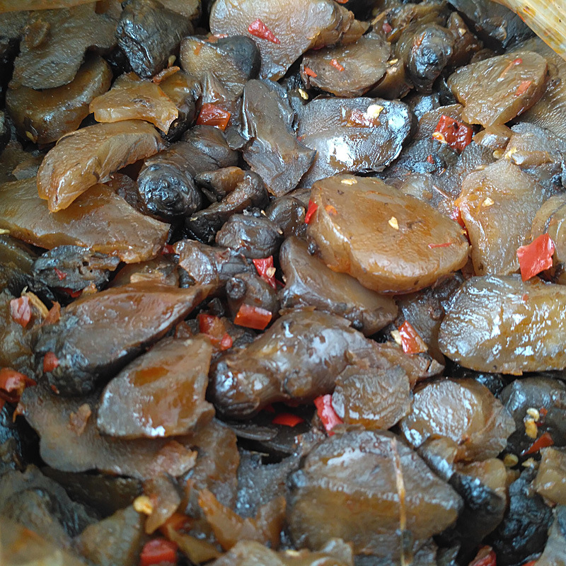 湖南特产黑洋姜麻辣/鬼子姜/脆甜开胃手工腌制下饭菜酱菜榨菜500g