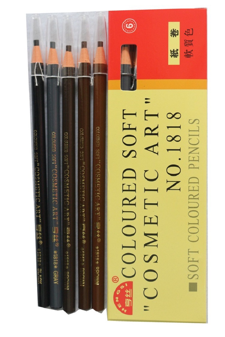 亨丝拉线眉笔 五色可选 黑灰浅中深咖 1818 正品批发