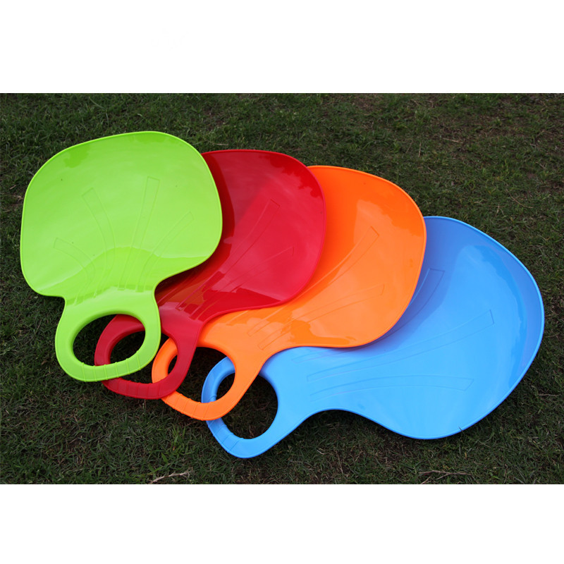 加厚滑雪板 滑雪片 滑草片 滑沙片 儿童 成人 滑沙板多色 扇形款-阿里