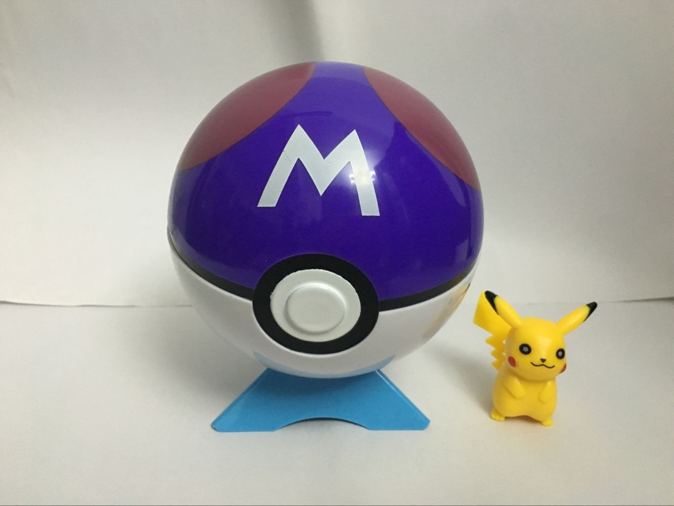 宠物小精灵 皮卡丘 口袋妖怪 pokemon go 10厘米精灵球加皮卡丘