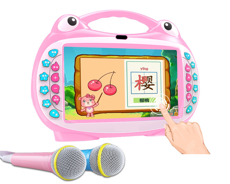 一件代发视频故事机儿童早教机0-3岁6周岁9吋触屏宝宝学习点读机
