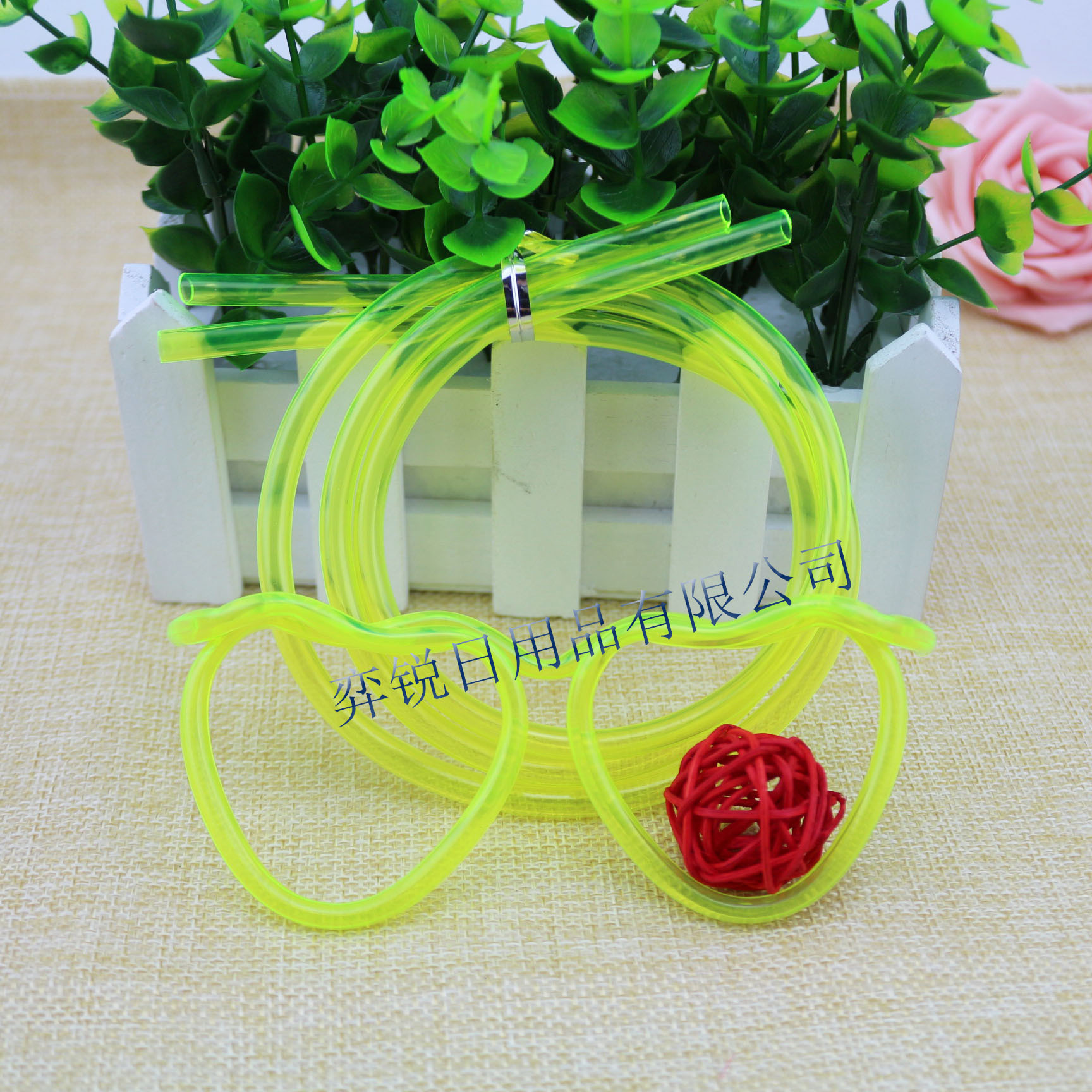 Love Glasses Straw Funny Fun Straw Party Shaped Straw